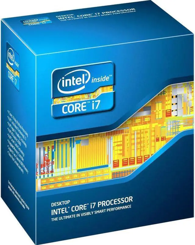 Alt view image 3 of 3 - Intel Core i7-4820K - Core i7 4th Gen Ivy Bridge-E Quad-Core 3.7GHz (Turbo 3.9GHz) LGA 2011 130W Desktop Processor - BX80633i74820K