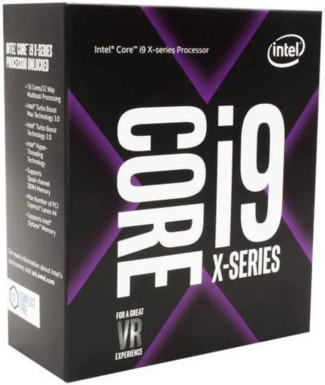 Alt view image 2 of 5 - Intel Core i9 X-Series - Core i9-7960X Skylake X 16-Core 2.8 GHz LGA 2066 165W BX80673I97960X Desktop Processor