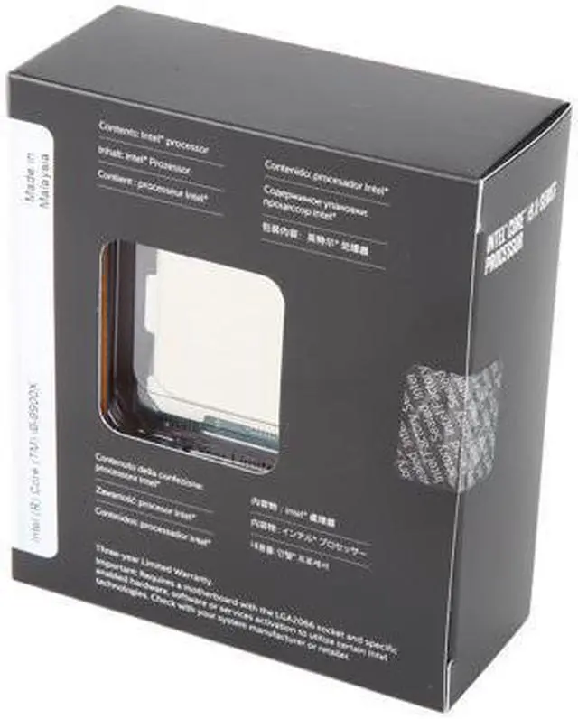 Alt view image 2 of 3 - Intel Core i9 X-Series - Core i9-9900X Skylake X 10-Core 3.5 GHz (4.4 GHz Turbo) LGA 2066 165W BX80673I99900X Desktop Processor