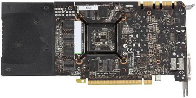 Alt view image 4 of 7 - ZOTAC ZT-70406-10P G-SYNC Support GeForce GTX 760 4GB 256-Bit GDDR5 PCI Express 3.0 HDCP Ready SLI Support Video Card