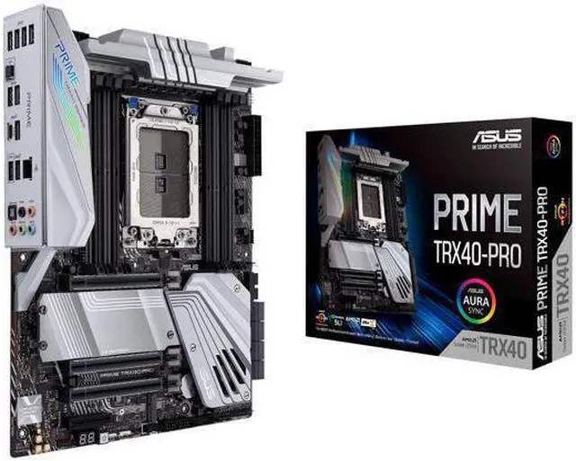 Alt view image 6 of 6 - ASUS PRIME TRX40-PRO sTRX4 AMD TRX40 SATA 6Gb/s ATX AMD Motherboard