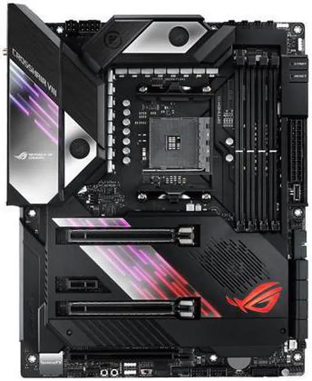 Alt view image 3 of 7 - ASUS ROG Crosshair VIII Formula AMD X570 AM4 ATX Motherboard with PCIe 4.0, Dual M.2, SATA 6Gb/s, USB 3.2 Gen 2, 5Gbps LAN, Wi-Fi 6