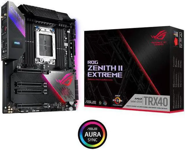 Main image of ASUS ROG ZENITH II EXTREME sTRX4 AMD TRX40 SATA 6Gb/s Extended ATX AMD Motherboard-OEM