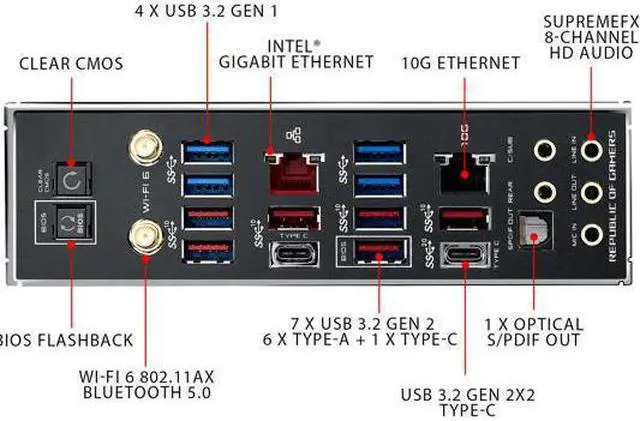 Alt view image 5 of 10 - ASUS ROG ZENITH II EXTREME sTRX4 AMD TRX40 SATA 6Gb/s Extended ATX AMD Motherboard-OEM