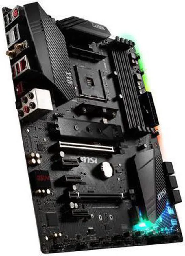 Alt view image 4 of 7 - MSI B450 GAMING PRO CARBON MAX WIFI AM4 AMD B450 SATA 6Gb/s ATX AMD Motherboard