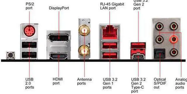 Alt view image 7 of 7 - MSI B450 GAMING PRO CARBON MAX WIFI AM4 AMD B450 SATA 6Gb/s ATX AMD Motherboard