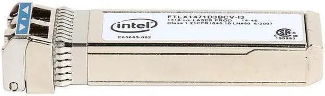 Alt view image 3 of 7 - Intel E10GSFPLR Dual Rate 10GBASE-LR SFP+ Module