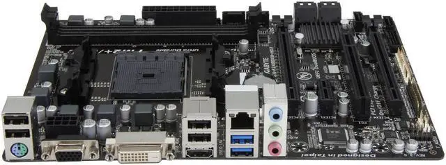 Alt view image 7 of 7 - GIGABYTE GA-F2A88XM-HD3 FM2+ / FM2 AMD A88X (Bolton D4) SATA 6Gb/s USB 3.0 HDMI Micro ATX AMD Motherboard