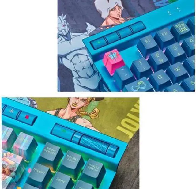 Alt view image 3 of 7 - K70 RGB TKL Champion Series Tenkeyless Mechanical Gaming Keyboard, CORSAIR × JoJos Bizarre Adventure Stone Ocean Collaboration, CHERRY MX Red Switch/ RGB Backlig, JOJO Keyboard Jolyne Keyboard