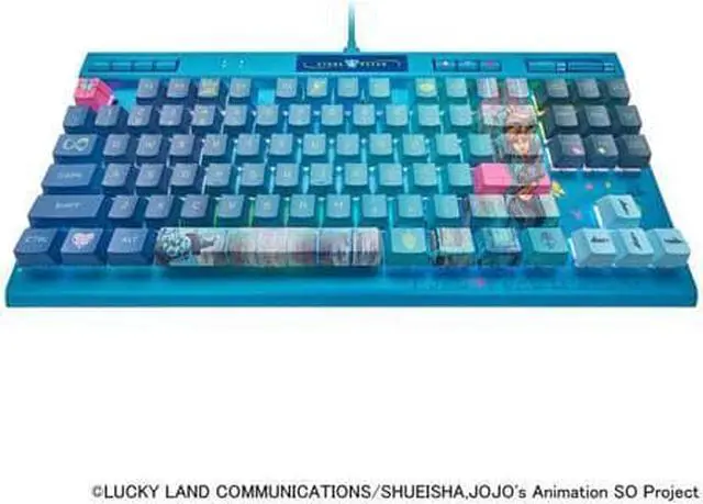 Alt view image 5 of 7 - K70 RGB TKL Champion Series Tenkeyless Mechanical Gaming Keyboard, CORSAIR × JoJos Bizarre Adventure Stone Ocean Collaboration, CHERRY MX Red Switch/ RGB Backlig, JOJO Keyboard Jolyne Keyboard