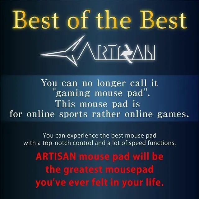 Alt view image 3 of 6 - ARTISAN FX HAYATE KOU Gaming Mouse Pad black XSOFT 31x24cm