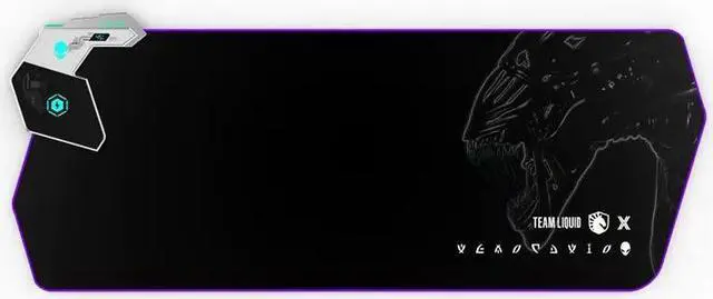 Main image of Alitnware Illuminated Gaming Mouse Pad 45W Wireless fast charging black 80x30cm