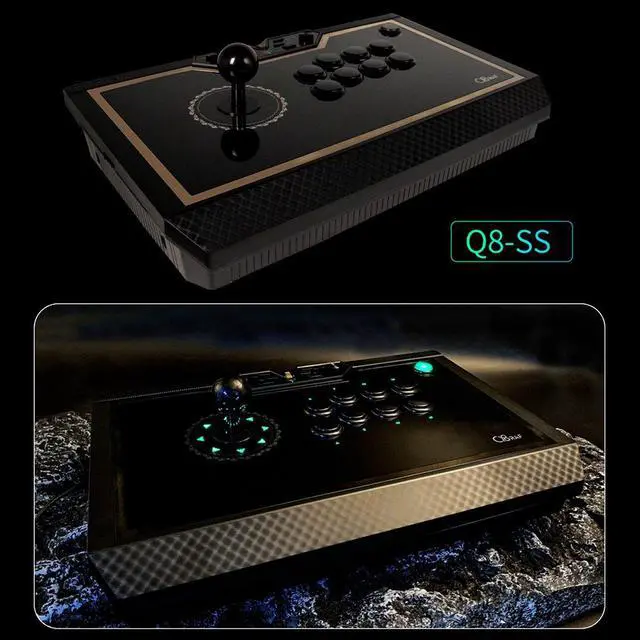 Alt view image 4 of 4 - QANBA Q8-SS Arcade Game Joystick Support PS3/PC/Mobile international version