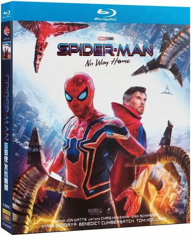 Main image of international version Blu-ray film Spider-Man: No Way Home(2021)BD Marvel Cinematic Universe English Subtitles