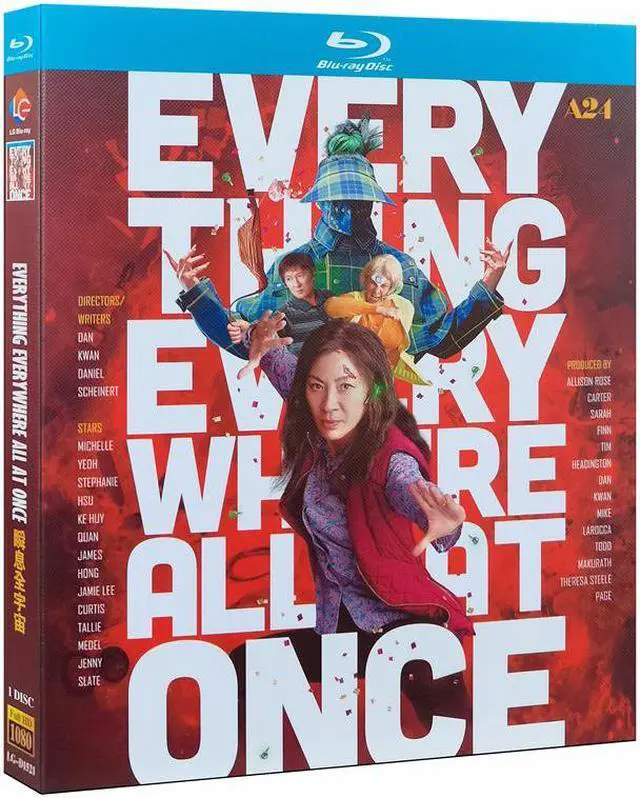 Main image of international version Blu-ray film Everything Everywhere All at Once(2022)BD American movies English Subtitles