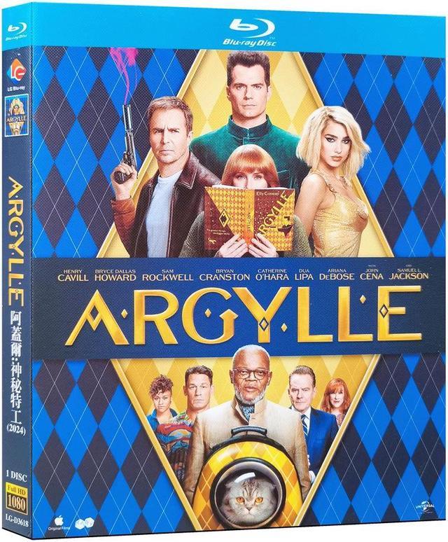 international version Blu-ray film Argylle(2024)BD American movies 