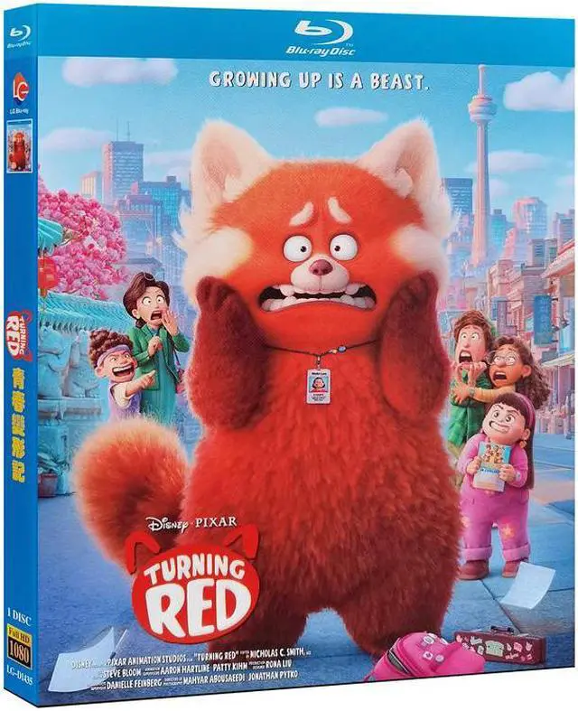 Main image of international version Blu-ray film Turning Red(2022)BD American movies English Subtitles