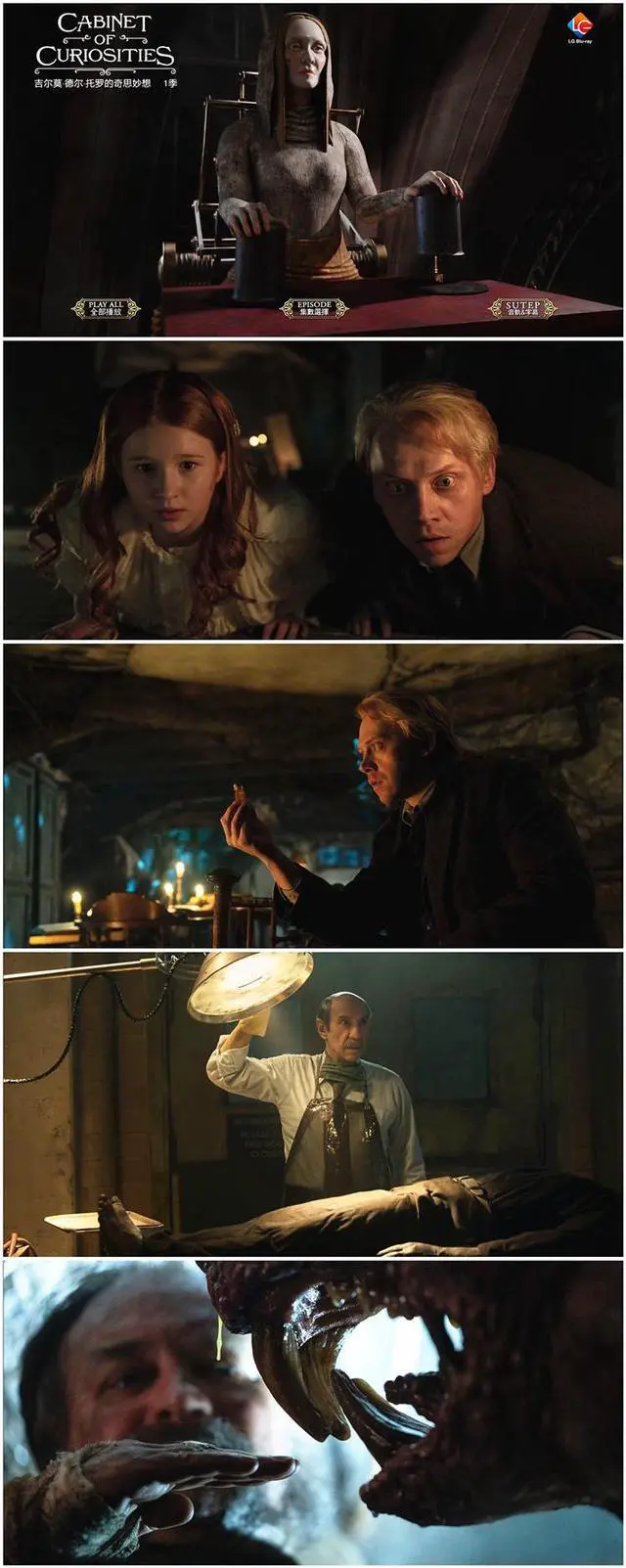 Alt view image 3 of 3 - international version Blu-ray film Guillermo del Toro's Cabinet of Curiosities(2022)BD American TV Series English Subtitles