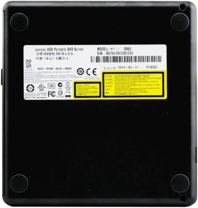 Alt view image 3 of 3 - ROAXRJ DB65 external DVD Compact Disc Writer/Burner USB 2.0 interface8X