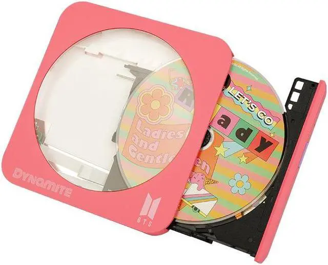 Alt view image 2 of 5 - ROAXRJ GPM2MK10 external DVD Compact Disc Writer/Burner pink USB 2.0 interface8X