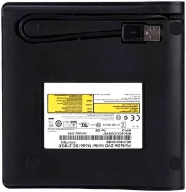 Alt view image 3 of 3 - ROAXRJ SE-218GX external DVD Compact Disc Writer/Burner USB 3.0 interface8X