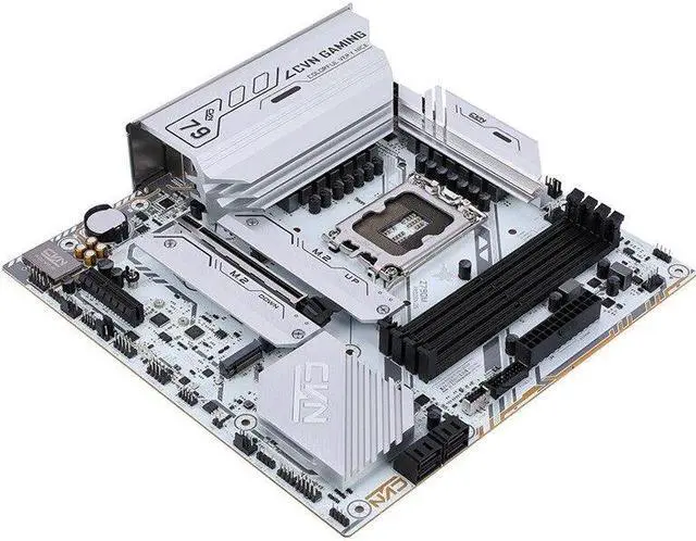Alt view image 4 of 5 - Colorful CVN Z790M FROZEN D5 V20 Motherboard Intel Z790 LGA 1700 192GB DDR5 M-ATX