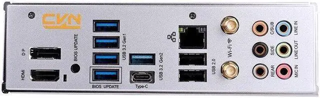 Alt view image 3 of 5 - Colorful CVN Z790D5 GAMING FROZEN V20 Motherboard Intel Z790 LGA 1700 192GB DDR5 ATX