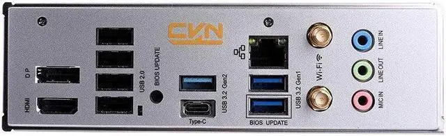 Alt view image 3 of 5 - Colorful CVN Z790M FROZEN D5 V20 Motherboard Intel Z790 LGA 1700 192GB DDR5 M-ATX