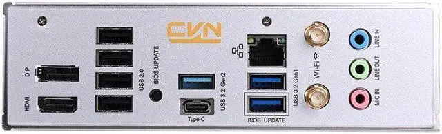 Alt view image 3 of 5 - Colorful CVN Z790M FROZEN V20 Motherboard Intel Z790 LGA 1700 128GB DDR4 M-ATX