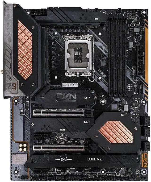 Main image of Colorful CVN Z790D5 GAMING PRO WIFI V20 Motherboard Intel Z790 LGA 1700 192GB DDR5 ATX