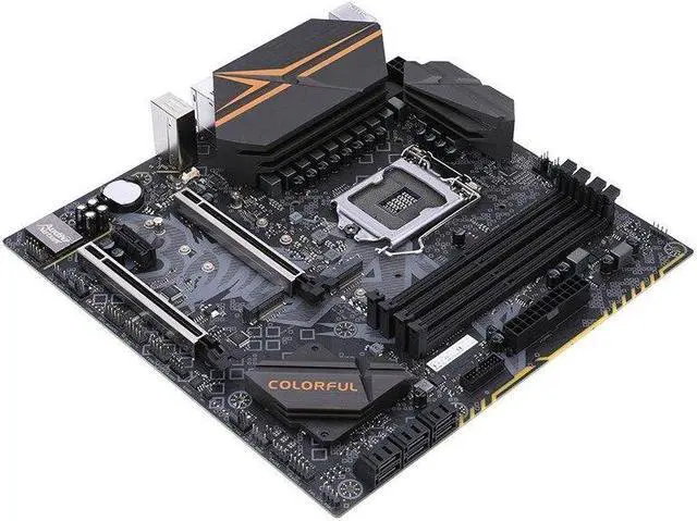 Alt view image 3 of 4 - Colorful BATTLE-AX Z590M GAMING V20 Motherboard Intel Z590 LGA 1200 128GB DDR4 M-ATX