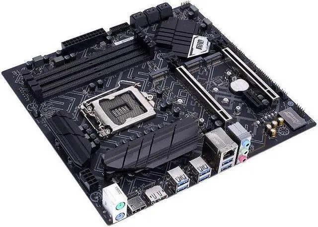 Alt view image 4 of 4 - Colorful Z490M-PLUS V20 Motherboard Intel Z490 LGA 1200 128GB DDR4 M-ATX