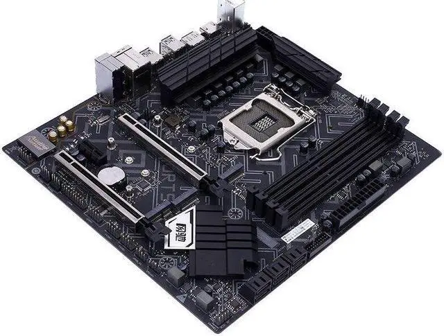 Alt view image 3 of 4 - Colorful Z490M-PLUS V20 Motherboard Intel Z490 LGA 1200 128GB DDR4 M-ATX