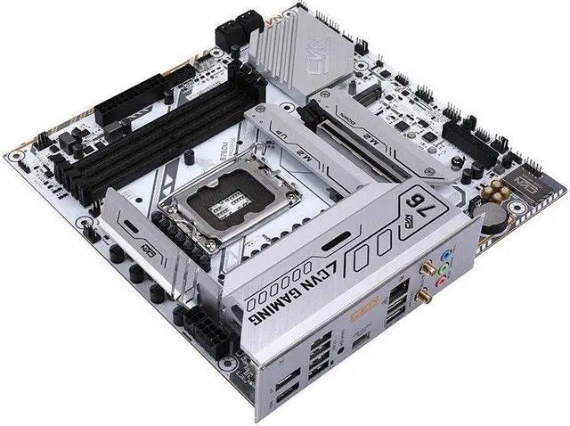 Alt view image 5 of 5 - Colorful CVN B760M FROZEN WIFI D5 V20 Motherboard Intel B760 LGA 1700 192GB DDR5 M-ATX