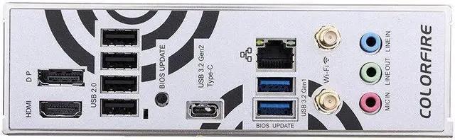 Alt view image 2 of 5 - Colorful COLORFIRE B760M-MEOW WIFI D5 Motherboard Intel B760 LGA 1700 192GB DDR5 M-ATX