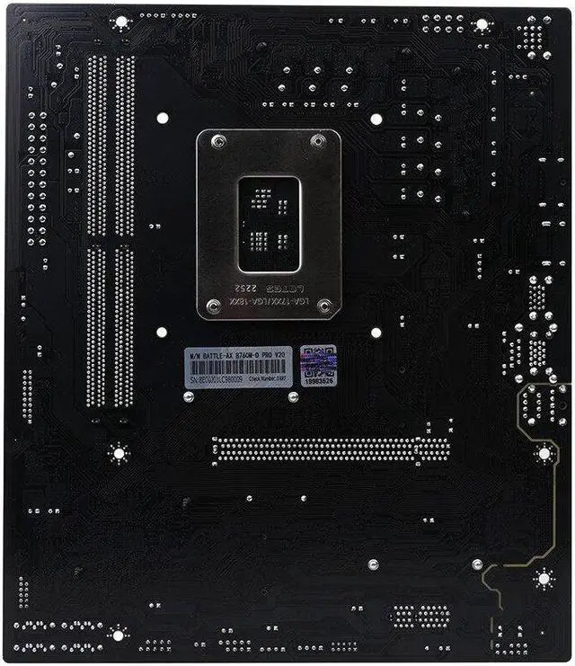 Alt view image 4 of 5 - Colorful BATTLE-AX B760M-D PRO V20 Motherboard Intel B760 LGA 1700 64GB DDR4 M-ATX
