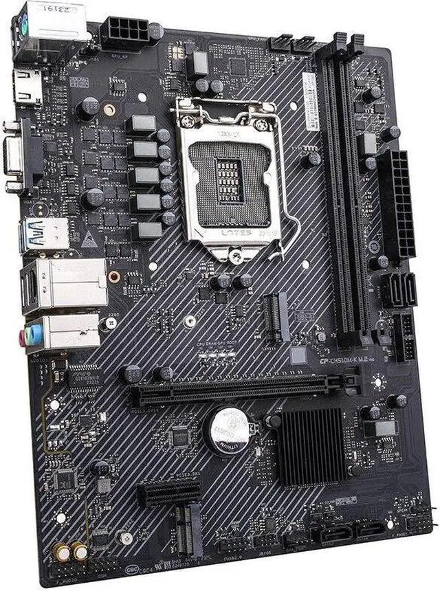 Alt view image 4 of 4 - Colorful CH510M-K M.2 V20 Motherboard Intel H510 LGA 1200 64GB DDR4 M-ATX
