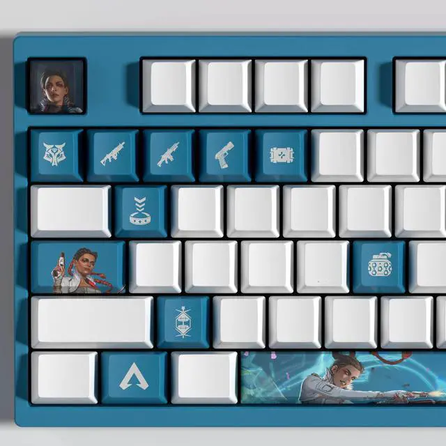 Alt view image 3 of 4 - APEX keycap LOBA PBT heat-sublimation keycaps 29key OEM Height