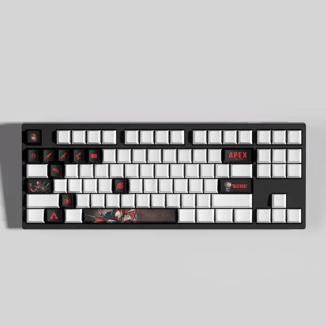 Alt view image 3 of 4 - APEX keycap REVENANT PBT heat-sublimation keycaps 14key OEM Height