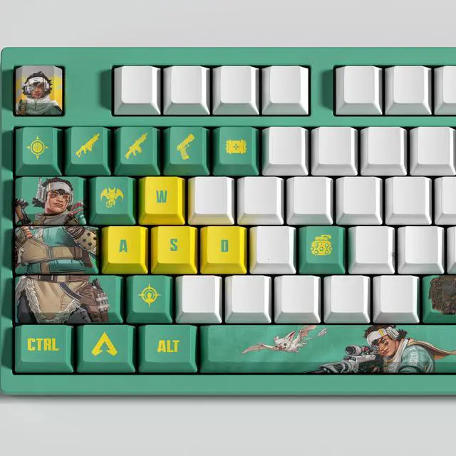 Alt view image 2 of 4 - APEX keycap VANTAGE PBT heat-sublimation keycaps 29key OEM Height
