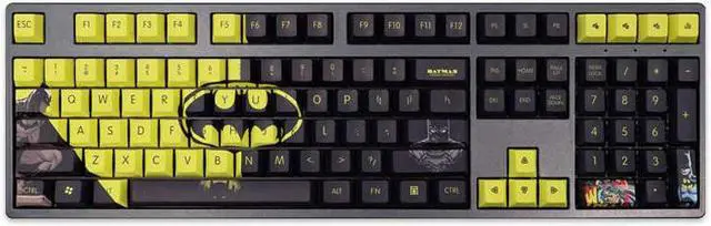 Alt view image 5 of 7 - Batman The Dark Knight translucency PBT heat-sublimation keycaps 108key Cherry Height
