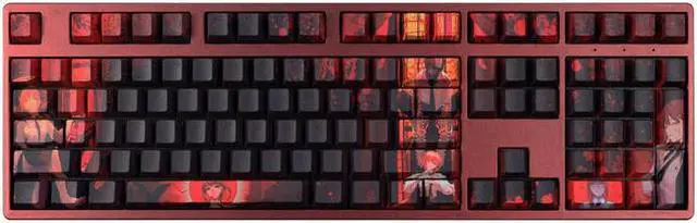 Alt view image 4 of 7 - Chainsaw Man Makima translucency PBT heat-sublimation keycaps 108key Cherry Height