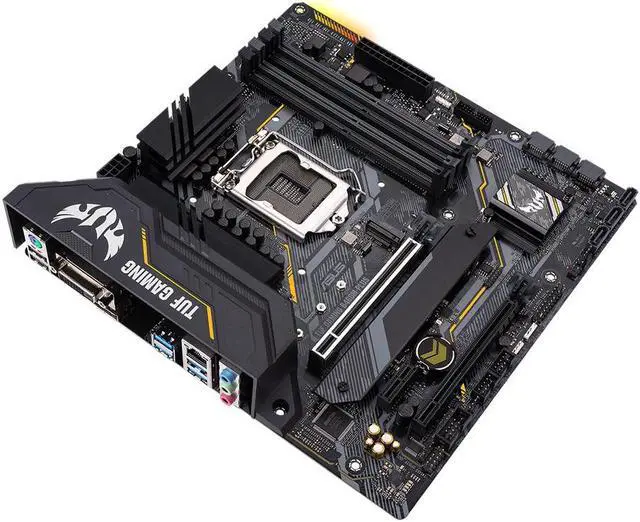 Alt view image 4 of 5 - ASUS TUF GAMING B460M-PLUS LGA 1200 DDR4 128GB Micro ATX Motherboard