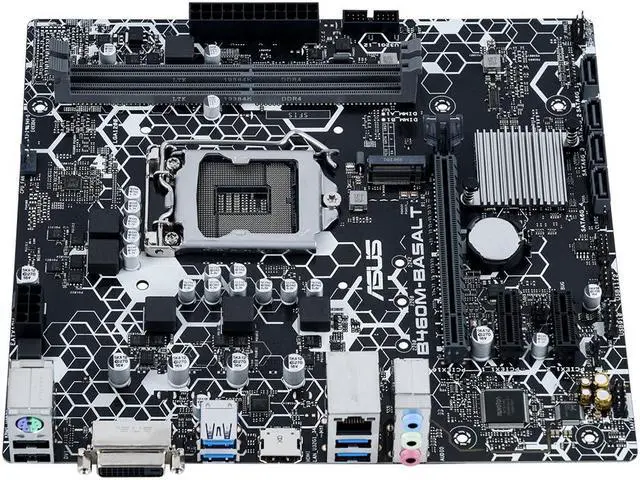 Alt view image 3 of 5 - ASUS B460M-BASALT LGA 1200 DDR4 64GB Micro ATX Motherboard