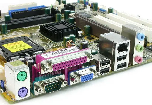 Alt view image 4 of 4 - ASUS P5S800-VM LGA 775 DDR2 2GB Micro ATX Motherboard