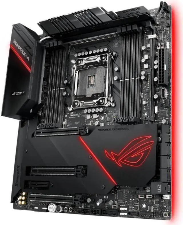 Alt view image 3 of 4 - ASUS ROG RAMPAGE VI EXTREME OMEGA LGA 2066 DDR4 256GB ATX Motherboard