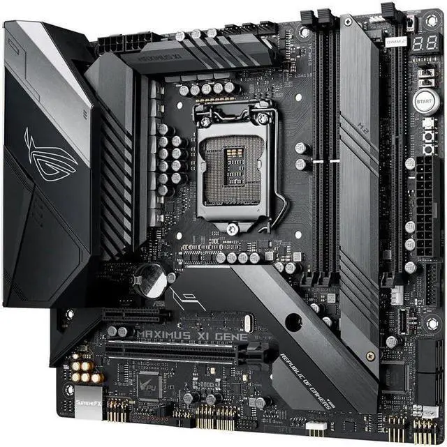 Alt view image 2 of 2 - ASUS ROG MAXIMUS XI GENE LGA 1151 DDR4 64GB Micro ATX Motherboard