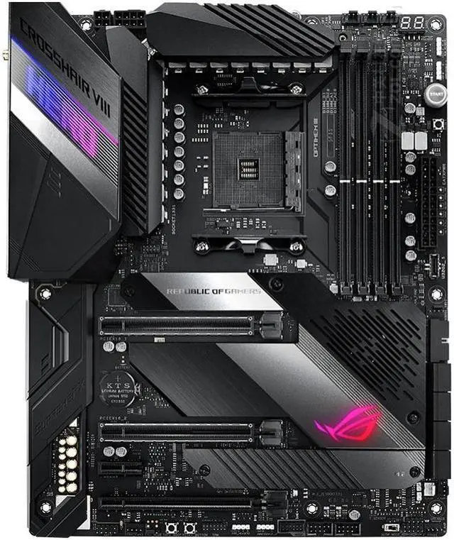 Main image of ASUS ROG CROSSHAIR VIII HERO WI-FI Socket AM4 DDR4 128GB ATX Motherboard