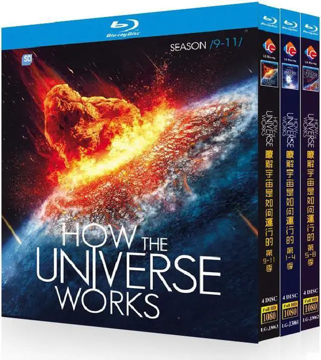 Main image of International version How the Universe Works Season 1-11(2010-2023) Blu-ray English pronunciation English subtitles