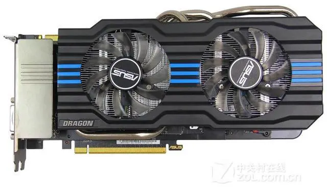 Main image of ASUS Dragon GTX 660Ti-DC2T-2GD5 Video Card GeForce GTX 660 Ti